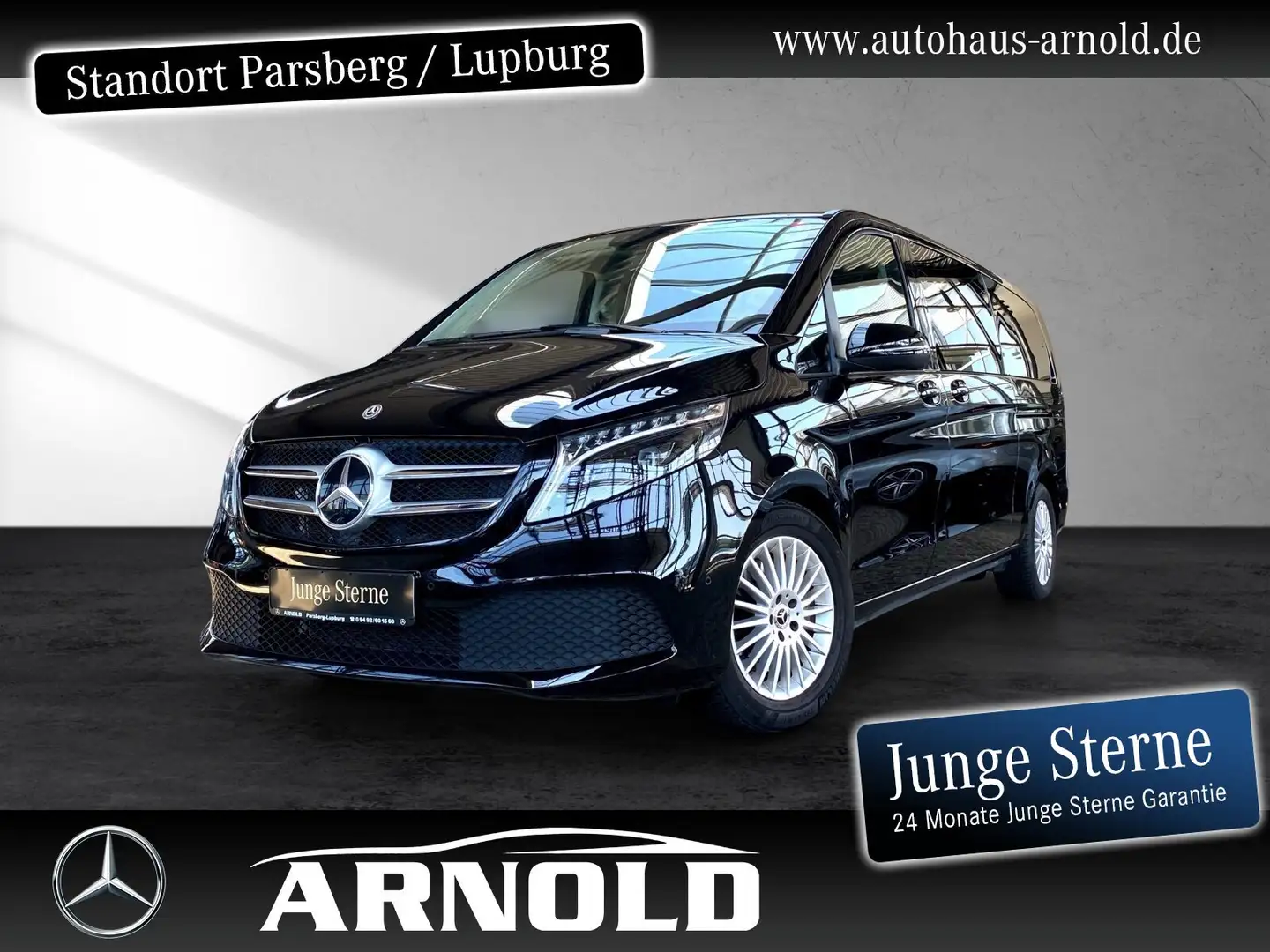 Mercedes-Benz V 300 V 300 d EDITION Extralang Sport-P. Distr AHK 8-S Schwarz - 1