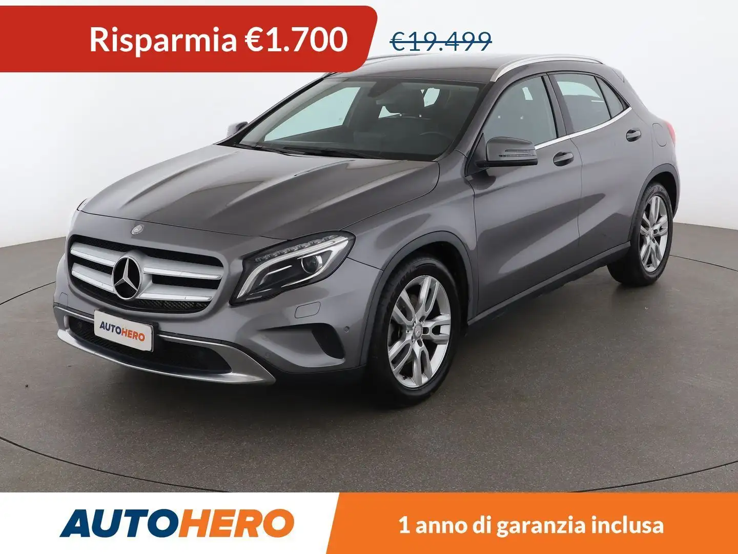 Mercedes-Benz GLA 250 GLA 250 Sport Automatic 4Matic Grigio - 1
