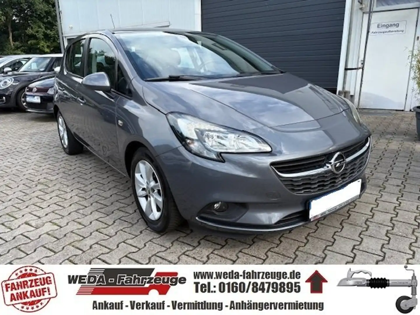 Opel Corsa E Edition 1.4 - TÜV/AU NEU - 2. Hand - Klima Gris - 1