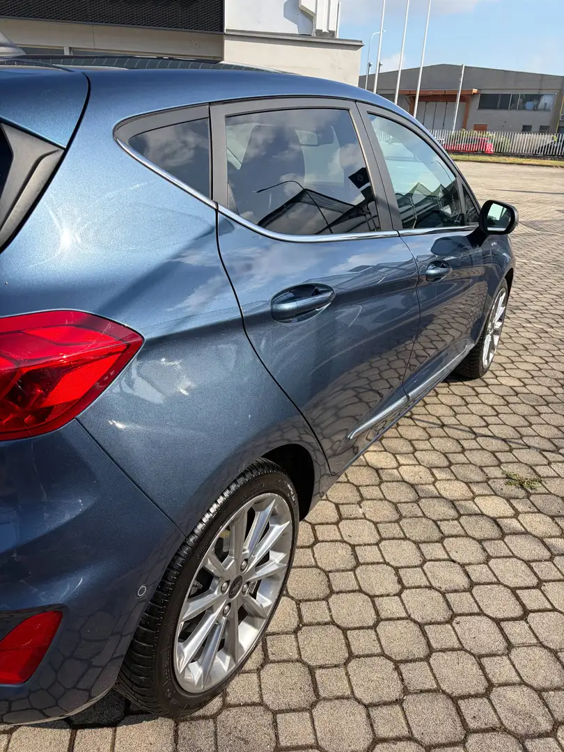 Ford Fiesta Fiesta VII 2017 5p 5p 1.0 ecoboost Vignale s Azul - 2