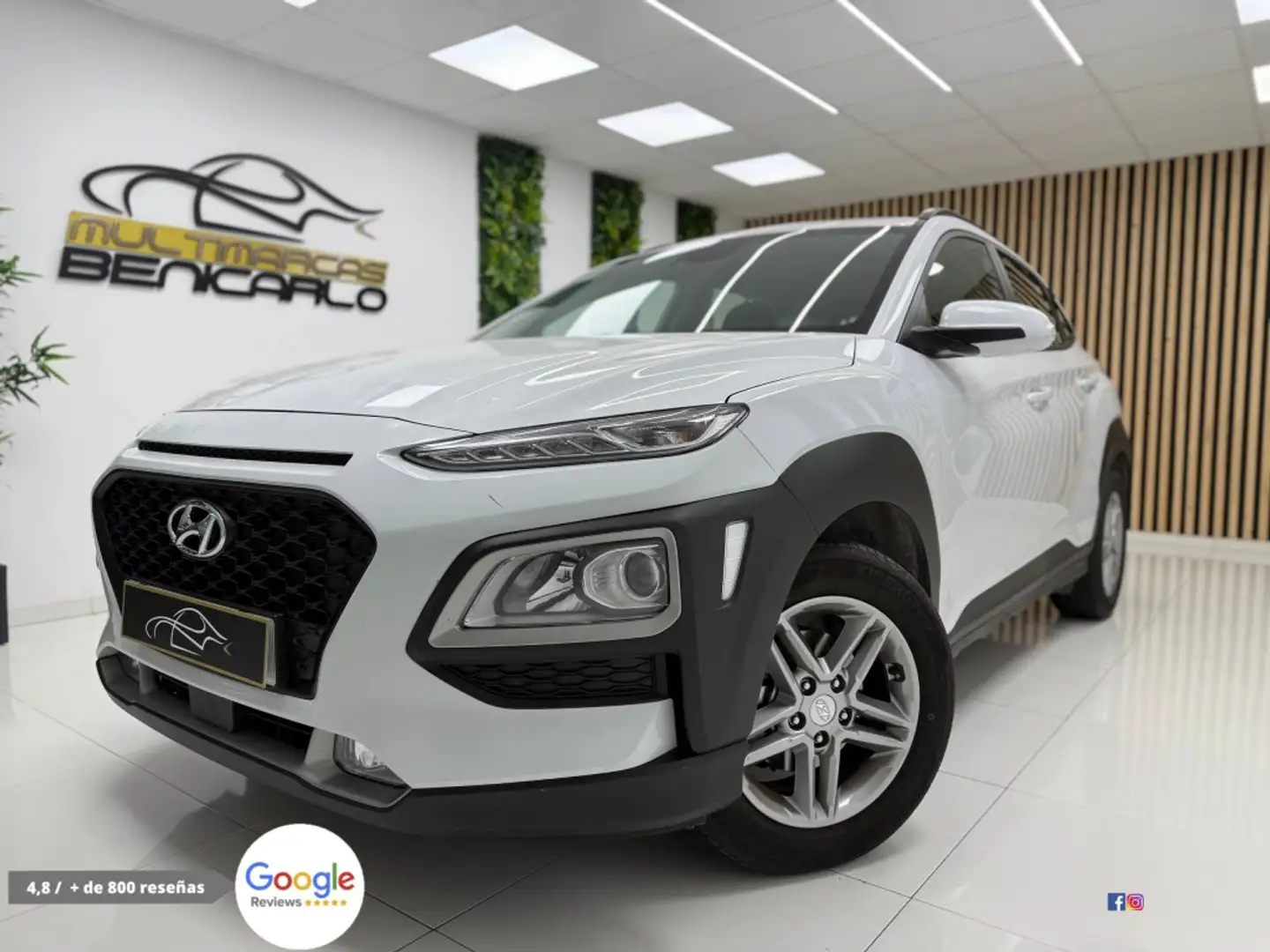 Hyundai KONA 1.0 TGDI Klass 4x2 Blanc - 2