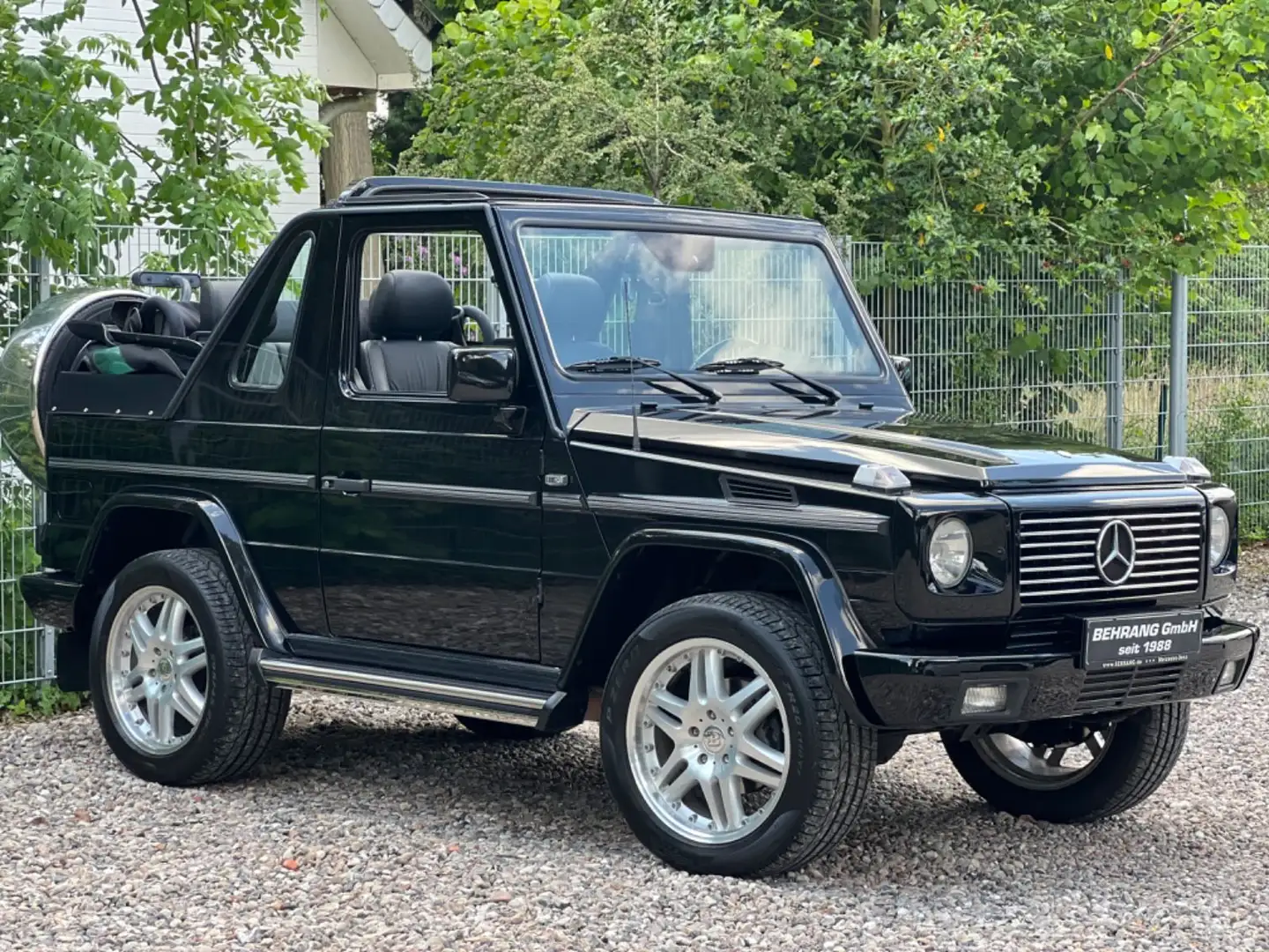 Mercedes-Benz G 500 G500 V8 CABRIOLÉT *2.HAND*RARITÄT*COMAND*MEMORY* Fekete - 2