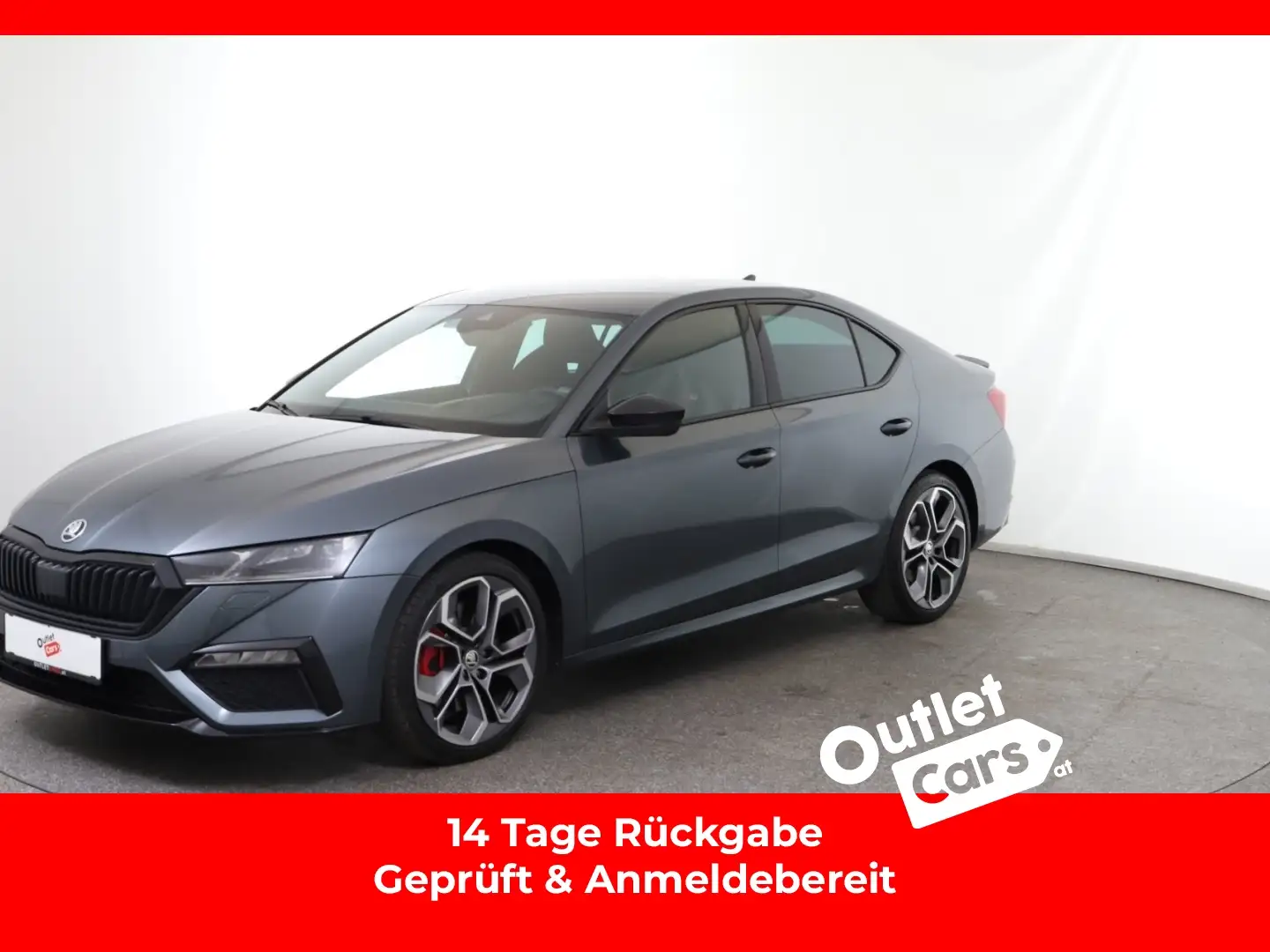 Skoda Octavia 2.0 TSI RS MATRIX+AHK+LED+NAVI+RADAR+HUD Grau - 1