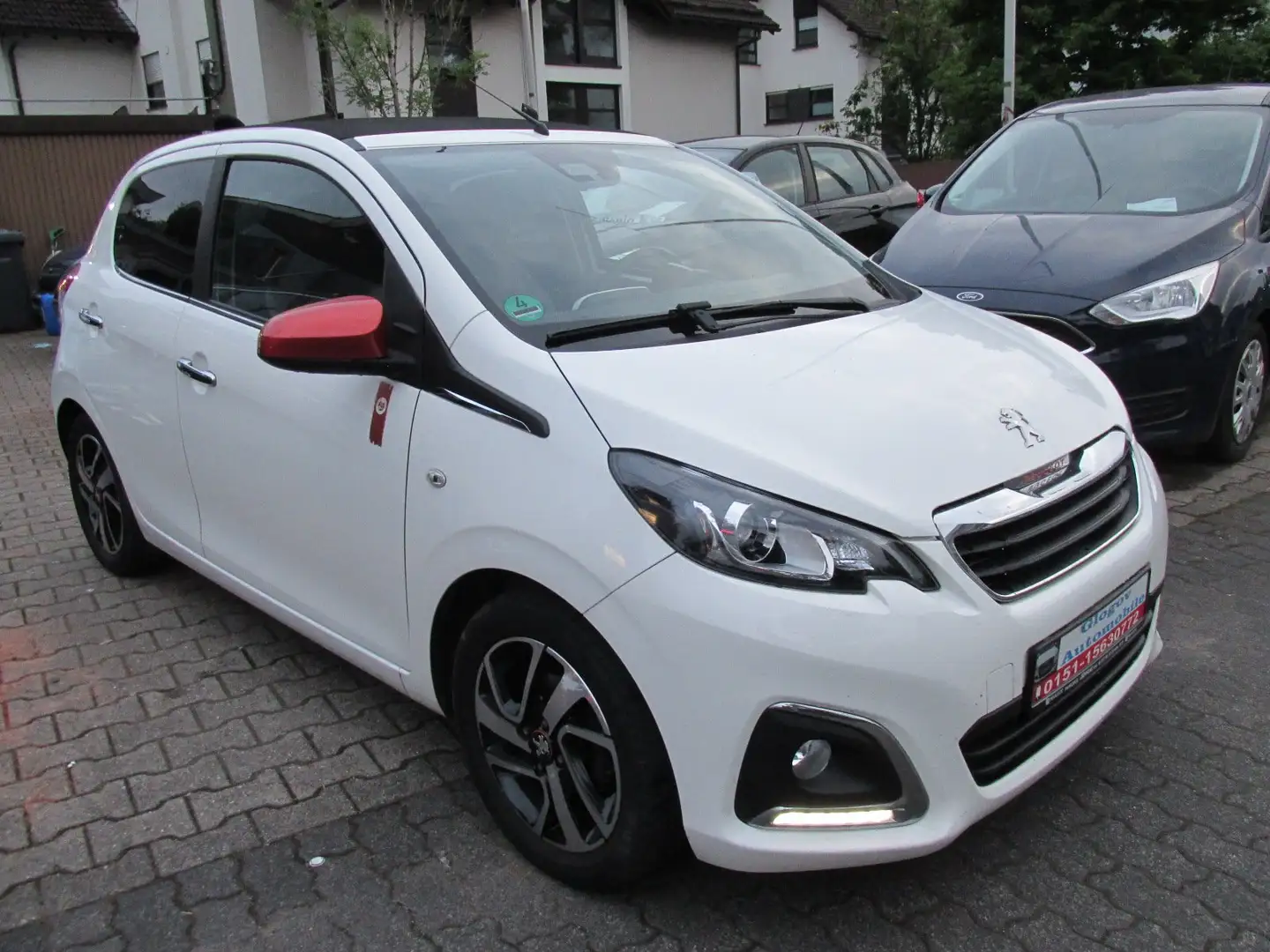 Peugeot 108 1.2 Roland Garros*KLIMA*KAMERA*EURO 6*VIEL EXTRAS Weiß - 2