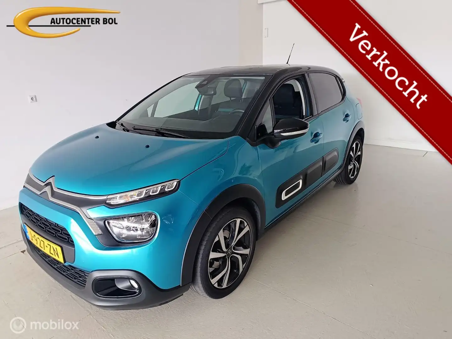 Citroen C3 1.2 Shine Trekhaak Clc|Crc|DAB|Navigatie Blauw - 1
