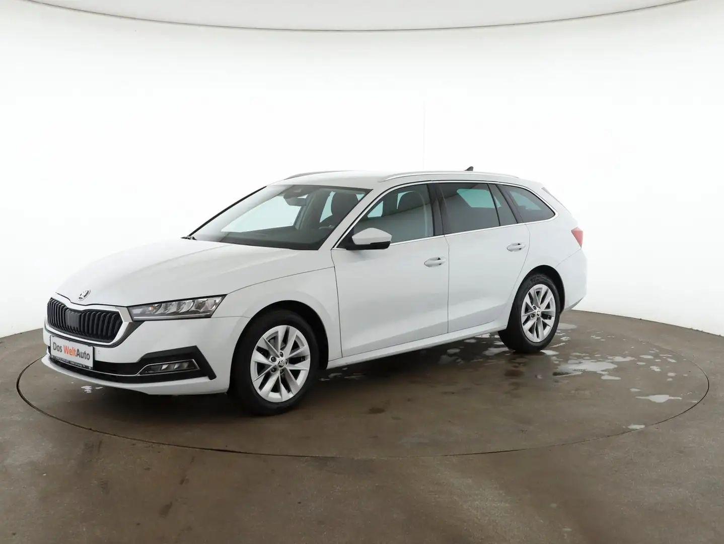 Skoda Octavia Style TDI DSG Weiß - 2