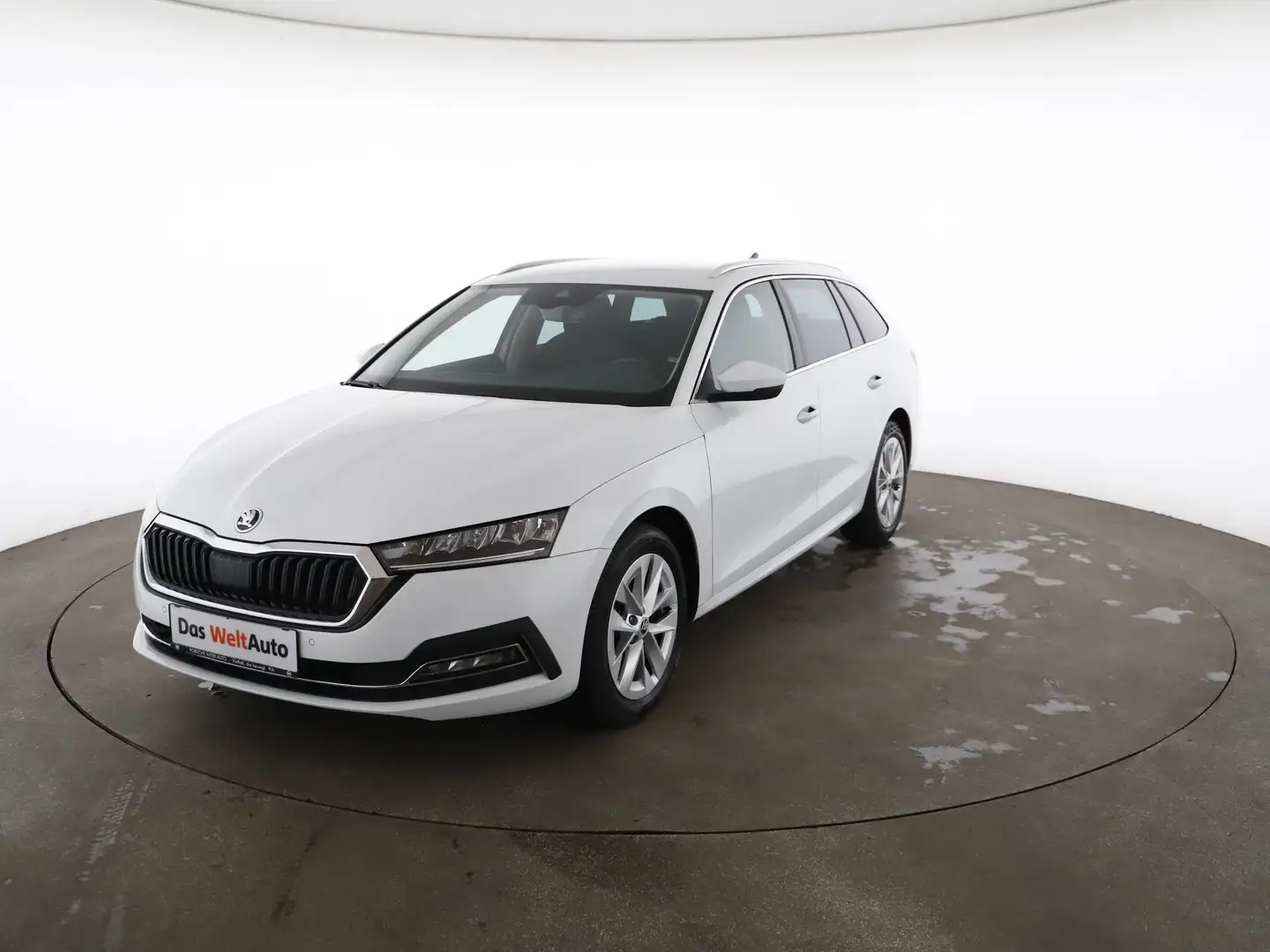Skoda Octavia Style TDI DSG Weiß - 1