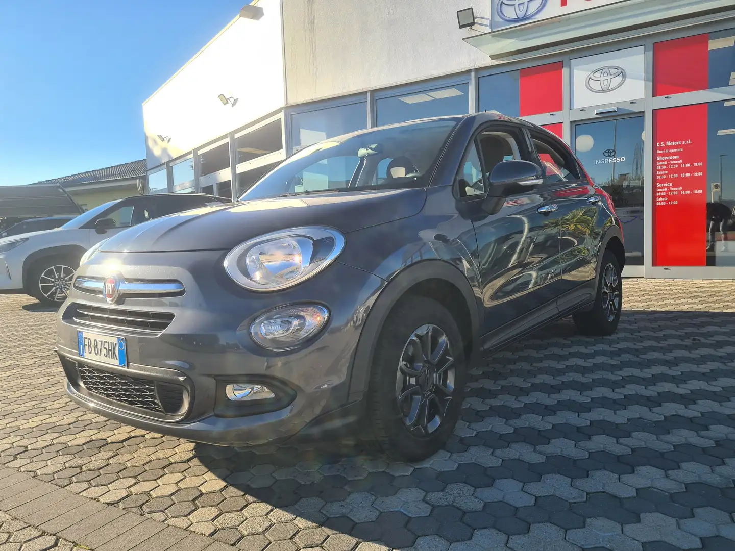 Fiat 500X 500 X 2015 1.3 mjt Popstar 4x2 95cv Grau - 1