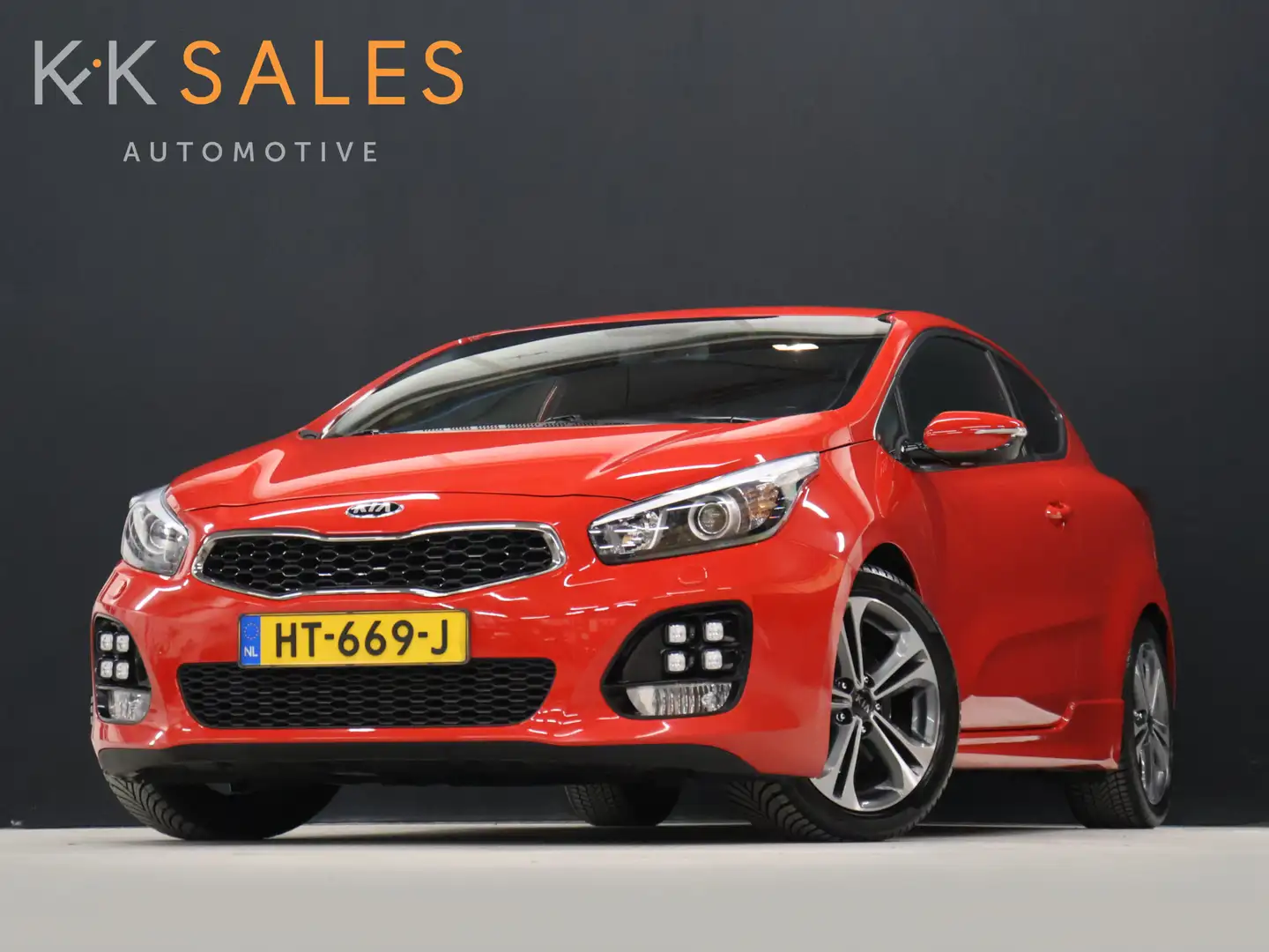 Kia ProCeed / pro_cee'd 1.0 T-GDi GT-Line [6-BAK, CAMERA, STUURVERWARMING, Rojo - 1