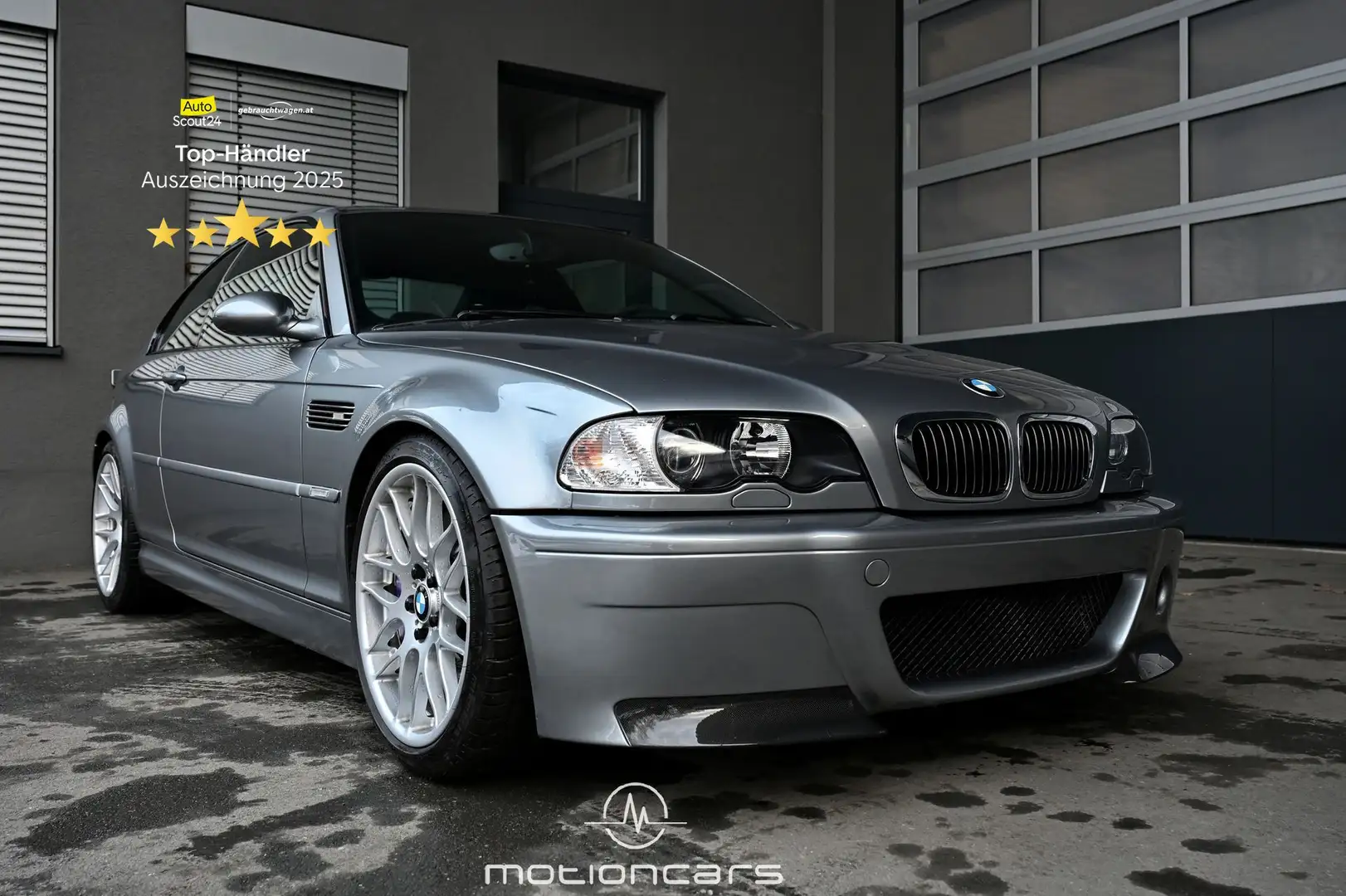 BMW M3 Coupe CSL Turbo EXP € 77.980,- Silber - 1