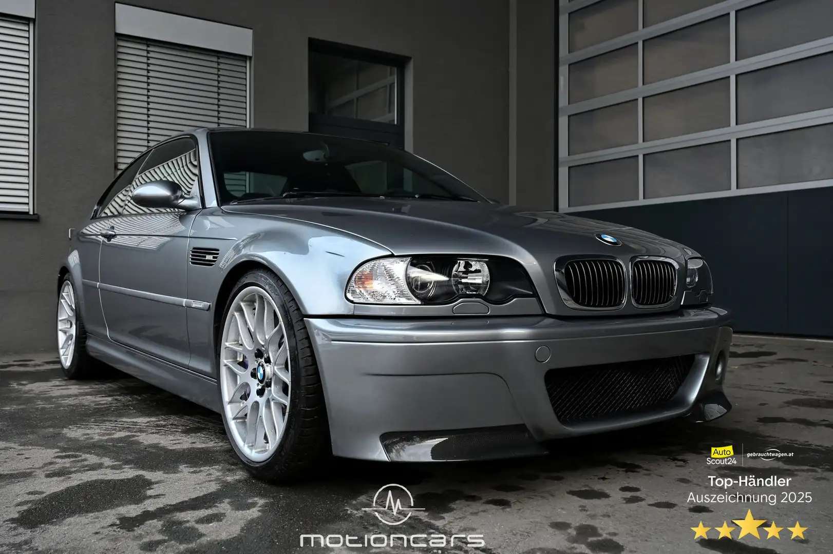 BMW M3 Coupe CSL Turbo EXP € 77.980,- Silber - 1