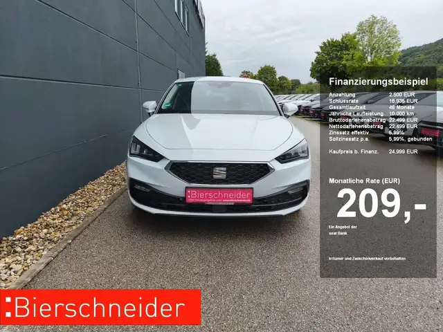 Seat Leon 2.0 TDI DSG Style ab 209. 2.500. Anzahlung FULL L
