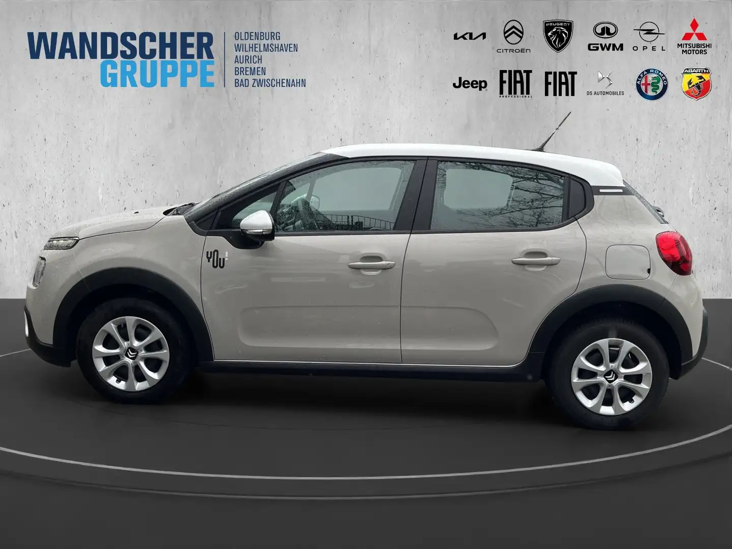 Citroen C3 YOU! PT 83 Navi+LED+PDC+Carplay Beige - 2