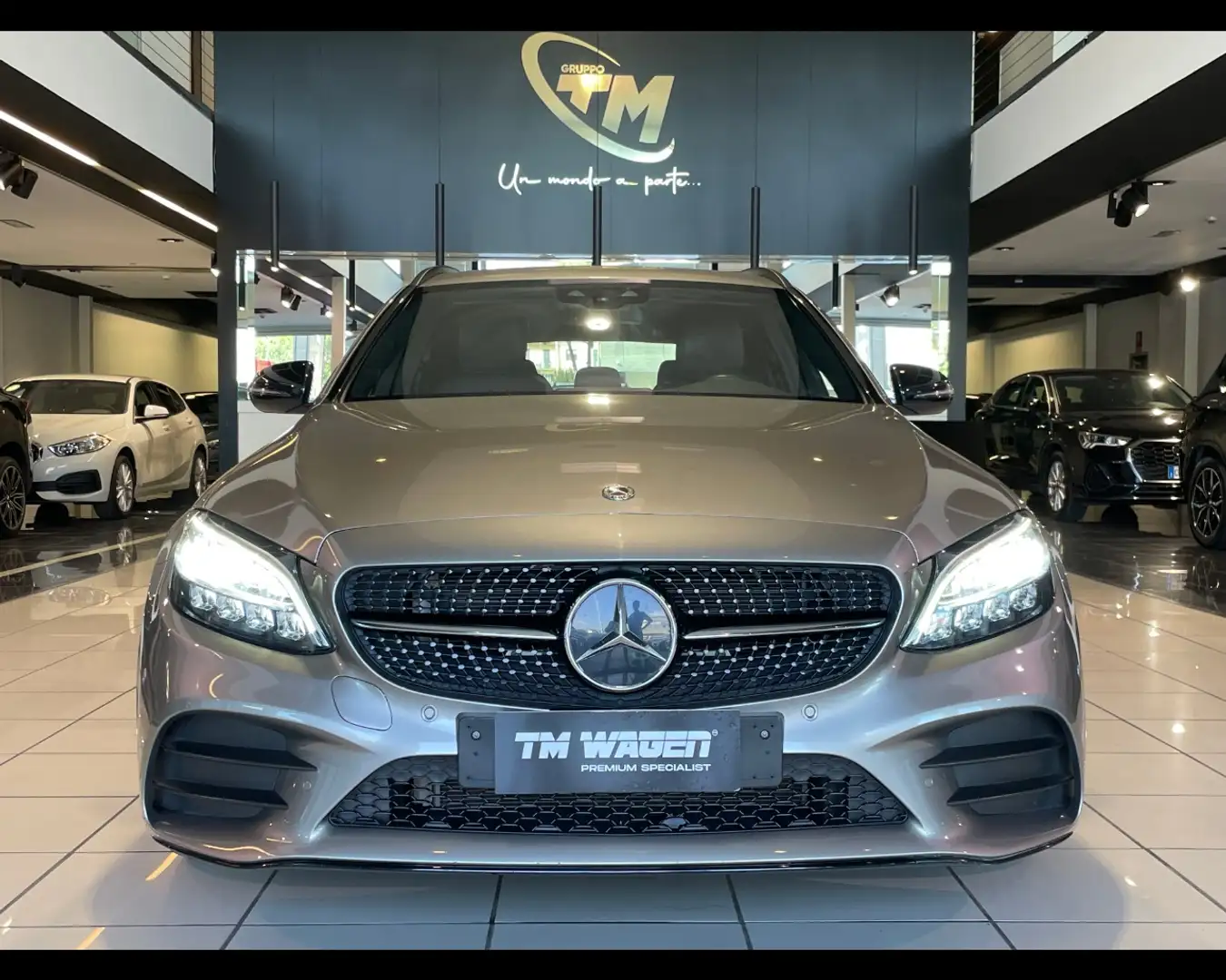 Mercedes-Benz C 220 (W/S205) C 220 d S.W. Auto Premium AMG 194cv 2021 Серебристый - 2