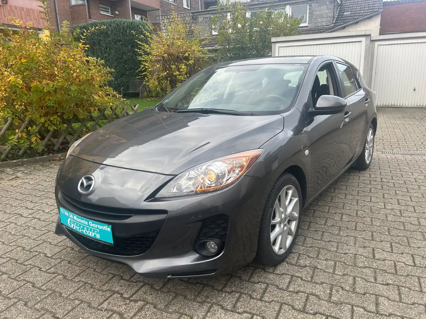 Mazda 3 Lim. Edition, Scheckheft, *NAVI, PDC, SHZ* Gris - 1