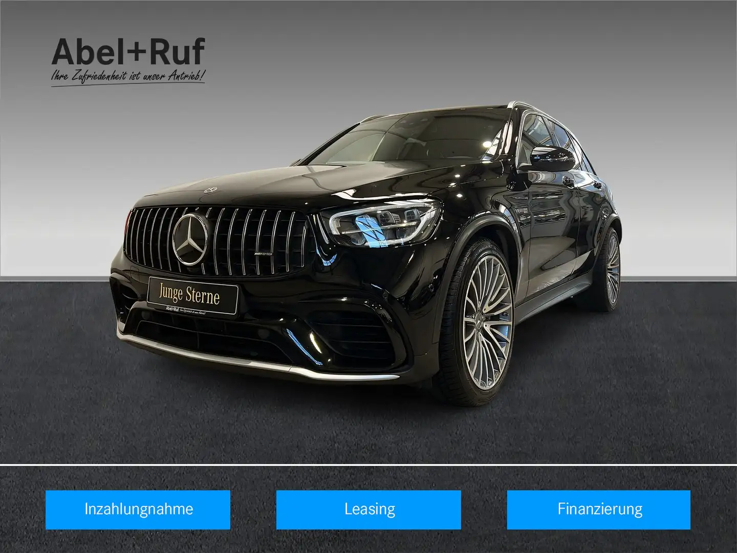 Mercedes-Benz GLC 63 AMG 4M+ DISTR+LED+Kamera+Ambiente+AHK+21" Schwarz - 1