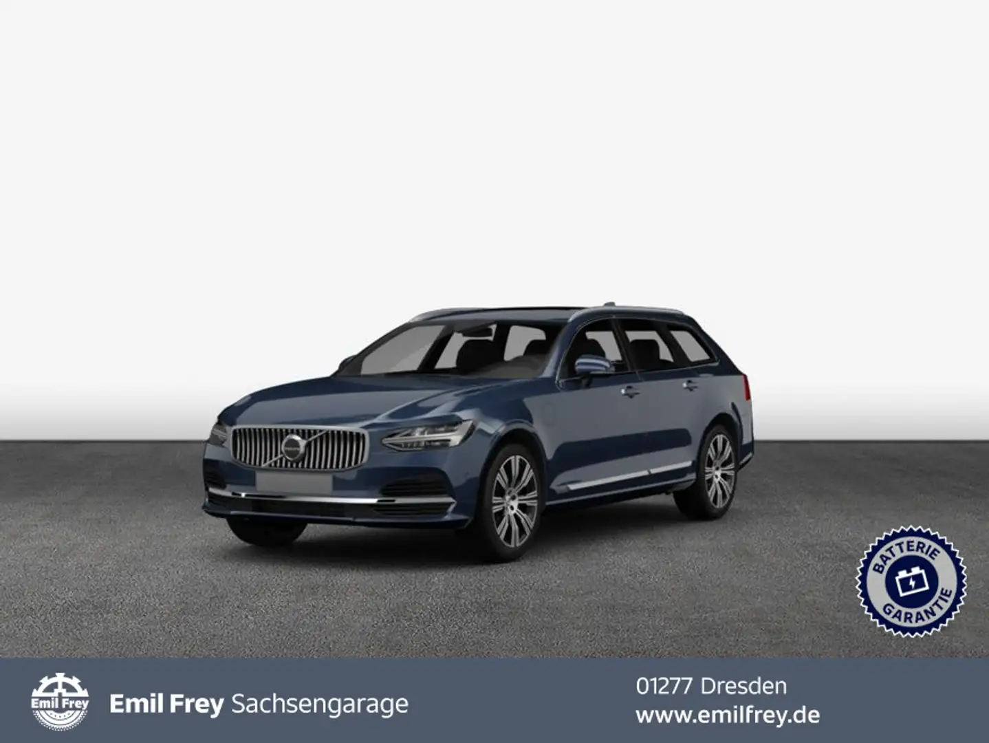 Volvo V90 T6 Plug-in Hybrid AWD Core Sitzpaket Blau - 1