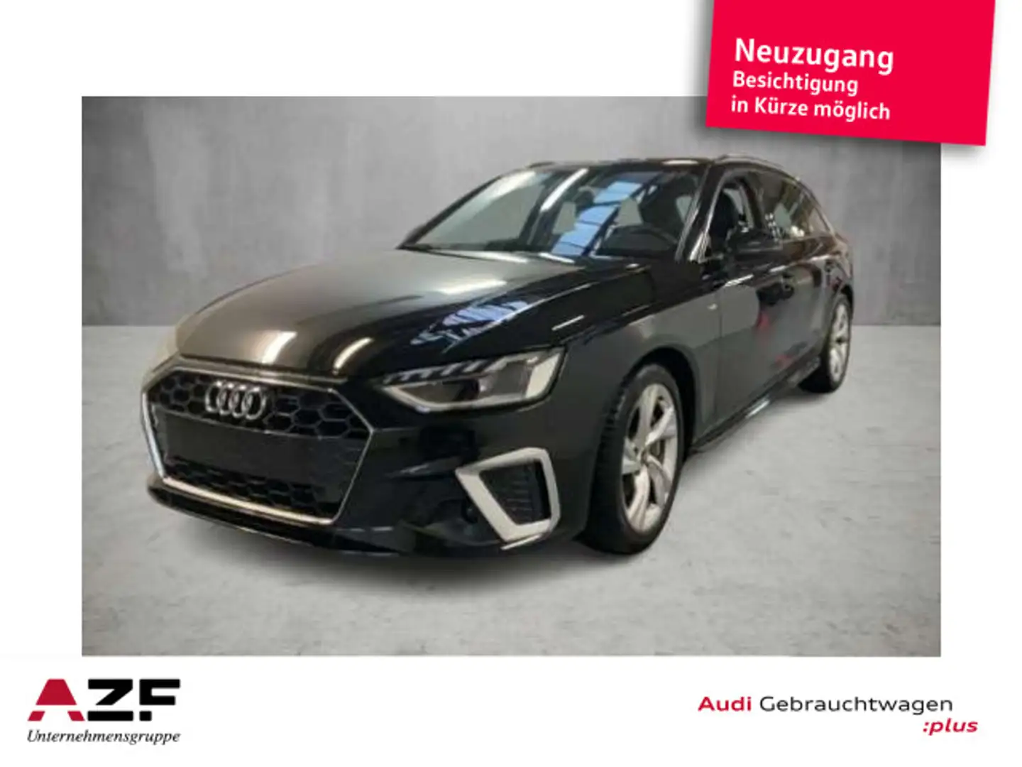 Audi A4 40 TFSI S tronic S line NAVI+LED Schwarz - 1