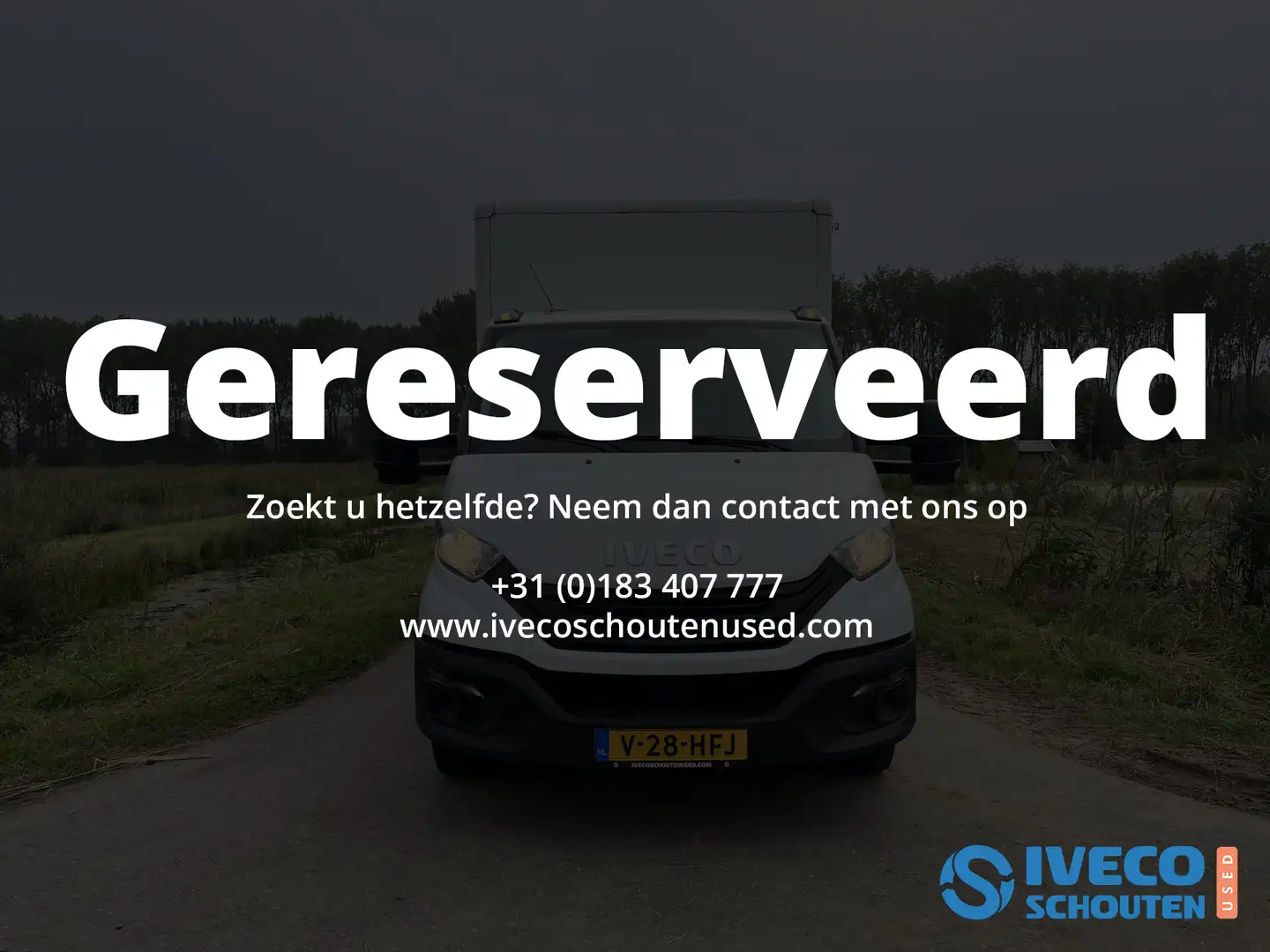 Iveco Daily 35C16 Gesloten Laadbak | palfinger | 2022 | 160pk Weiß - 2