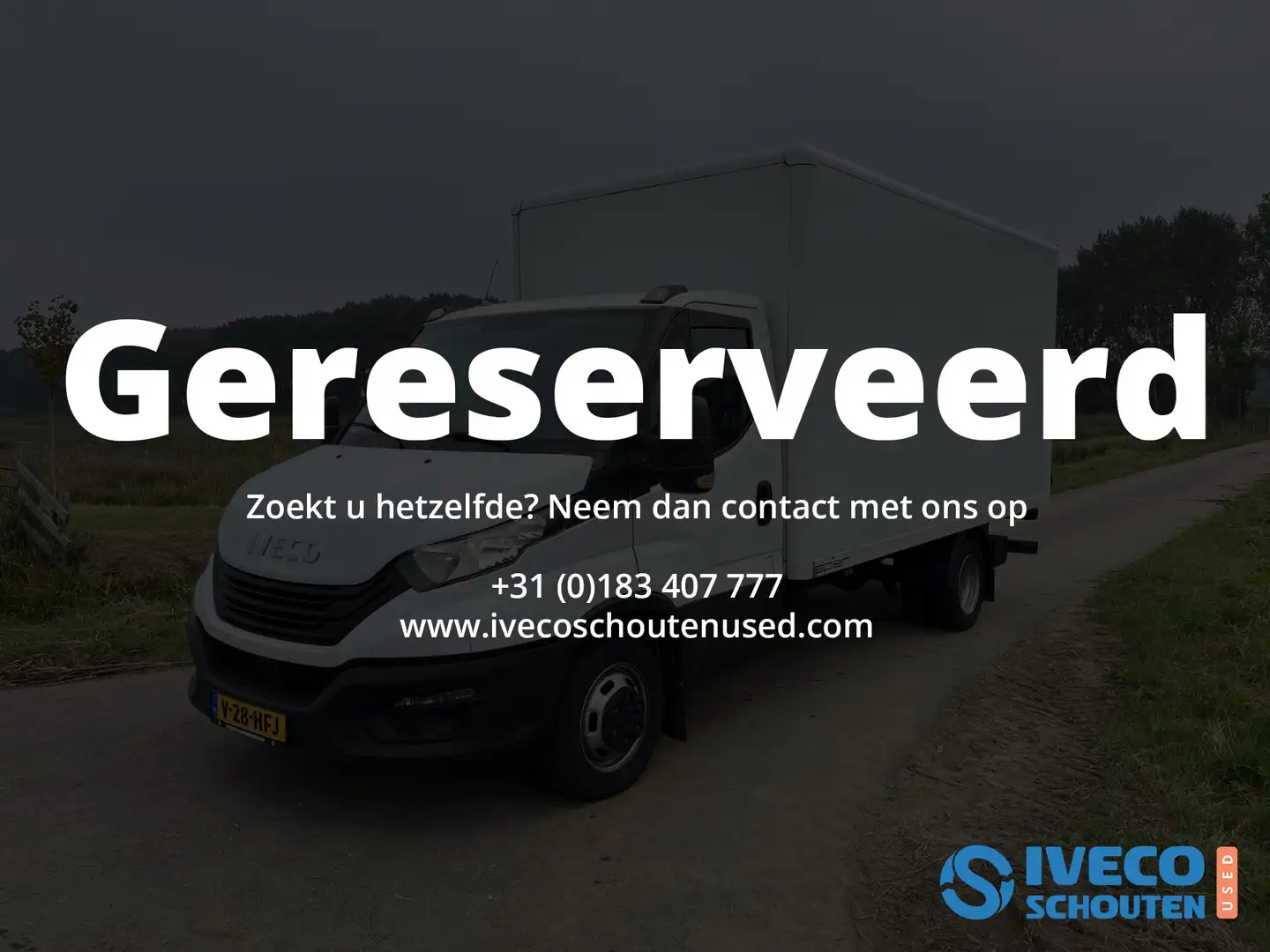 Iveco Daily 35C16 Gesloten Laadbak | palfinger | 2022 | 160pk Weiß - 1