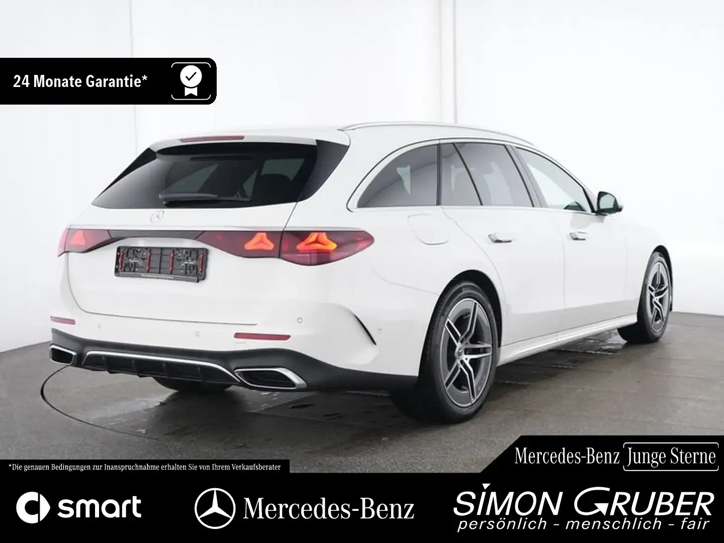 Mercedes-Benz E 220 Td AMG Line Adv+ DigiLight Memory Distroni Weiß - 2