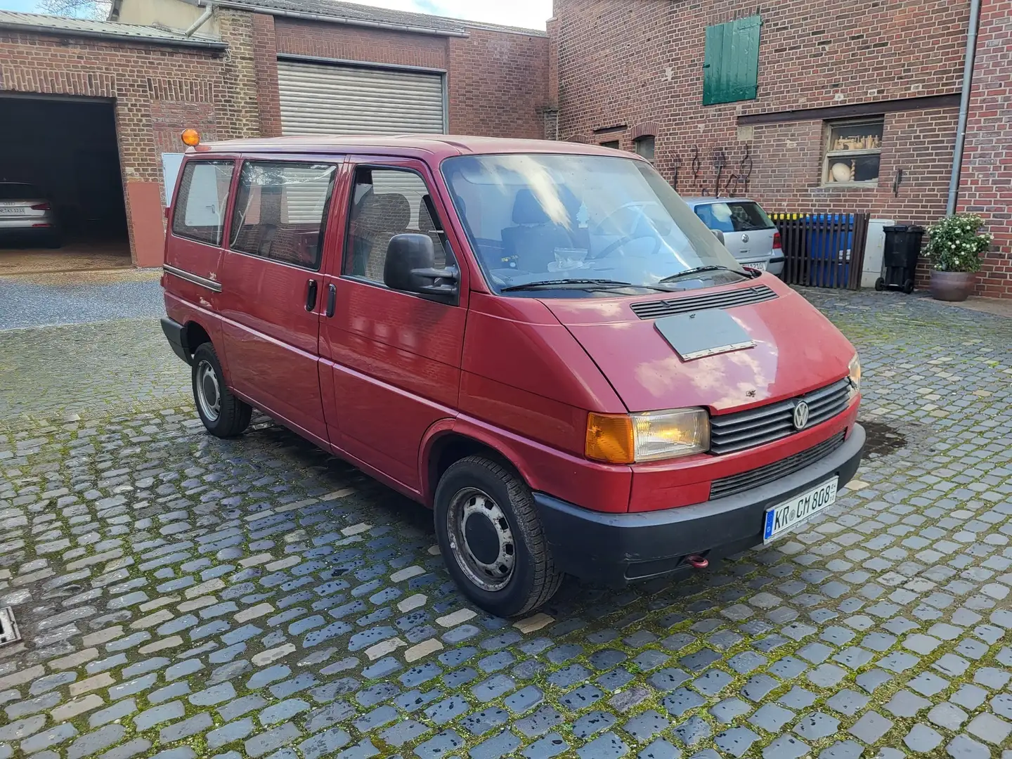 Volkswagen T4 Caravelle Rojo - 1