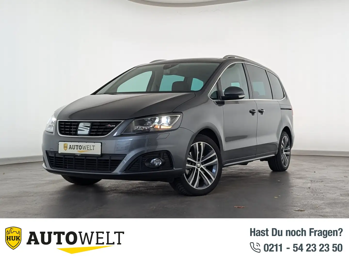 SEAT Alhambra Alhambra 2.0 TDI FR-Line XENON+NAVI+ACC+SHZ+RFK+ Сірий - 1