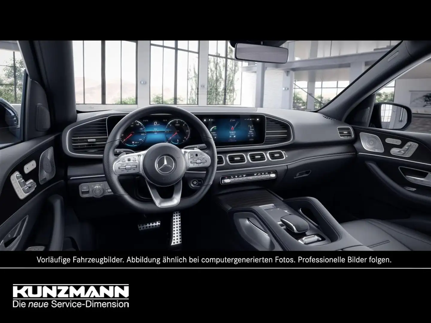 Mercedes-Benz GLE 400 d 4M AMG Panorama Distronic Airmatic 7Si Schwarz - 2