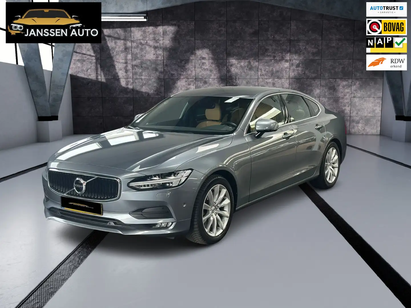 Volvo S90 2.0 T5 Momentum, Leder, Virtual Dash, Navi, NL Aut Grigio - 1
