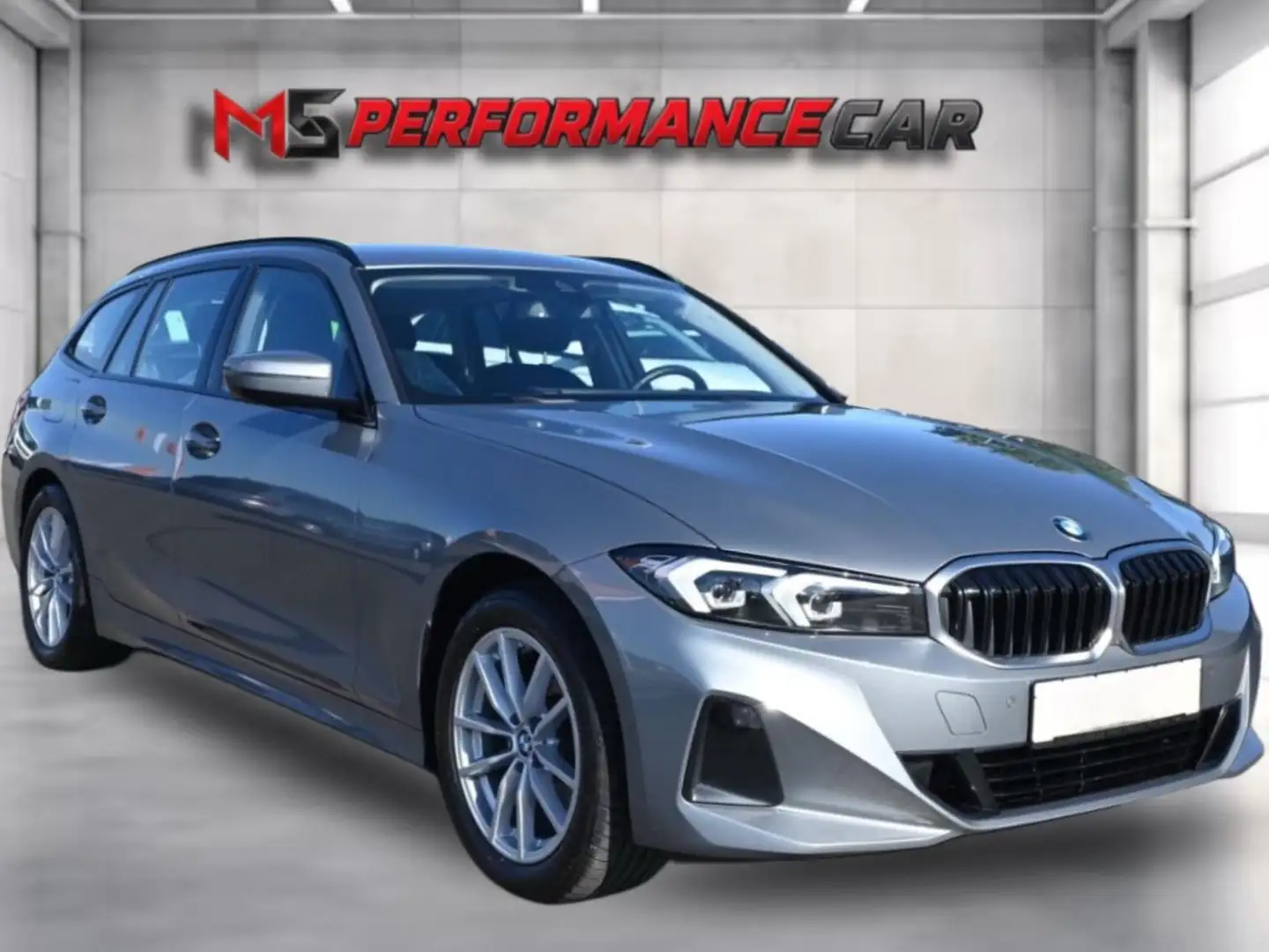BMW 320 320d Touring Mhybrid Gris - 1