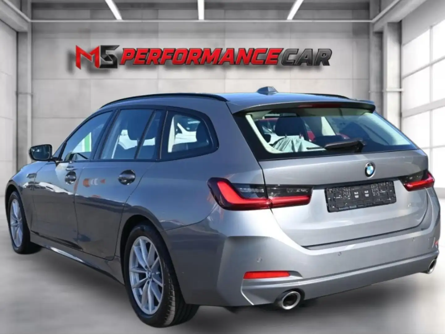 BMW 320 320d Touring Mhybrid Gris - 2