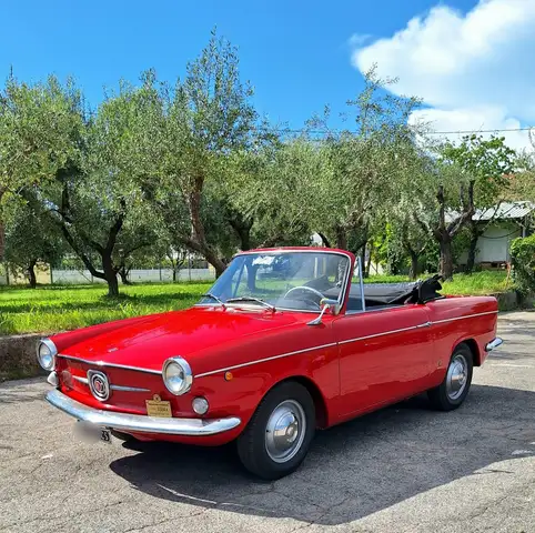 Fiat 600 SPIDER VIGNALE - ASI - TARGA NERA - LIBRETTO A PAGINE