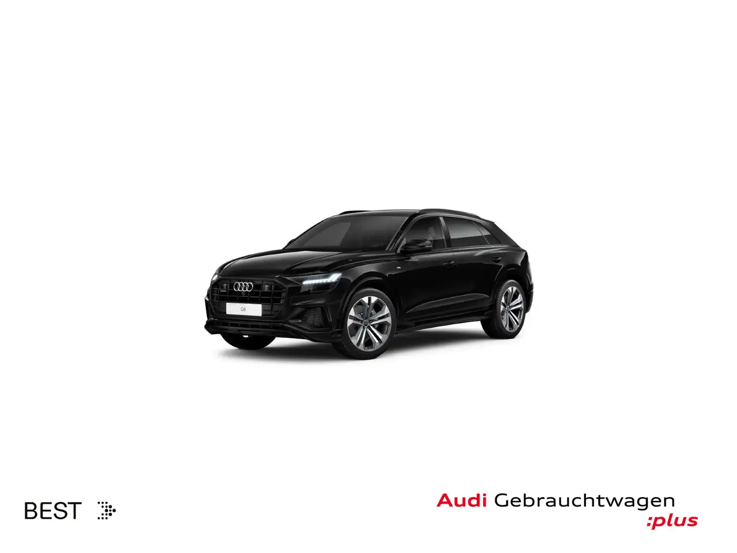 Audi Q8 50 TDI 2 x S line*Pano*AHK*Assist*B&O*Matrix Schwarz - 1