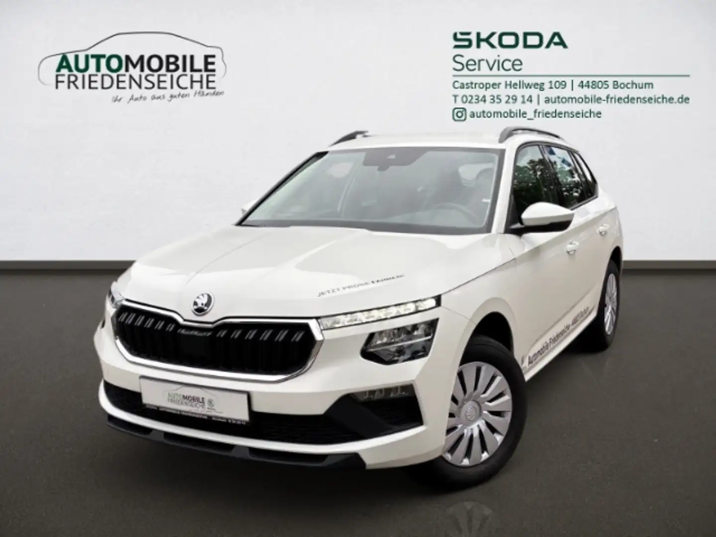 Skoda Kamiq Essence 1.0 TSI 70 KW Klima PDC SmartLink Weiß - 1