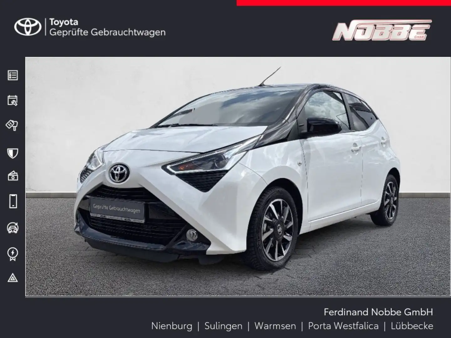 Toyota Aygo x-final White - 1