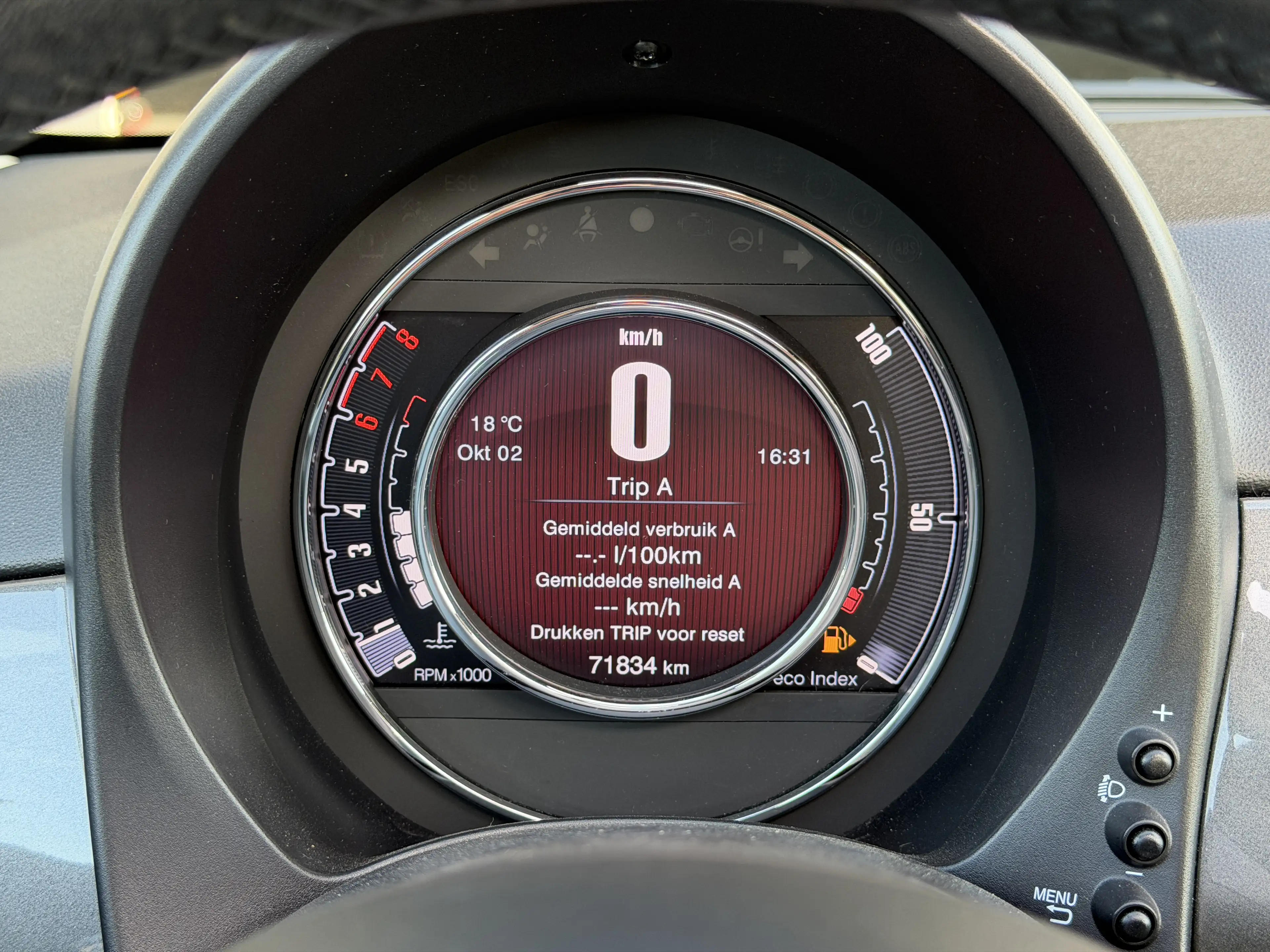 Fiat 500C TwinAir Turbo 80 Lounge | Cruise Control | Parkeer — photo 12