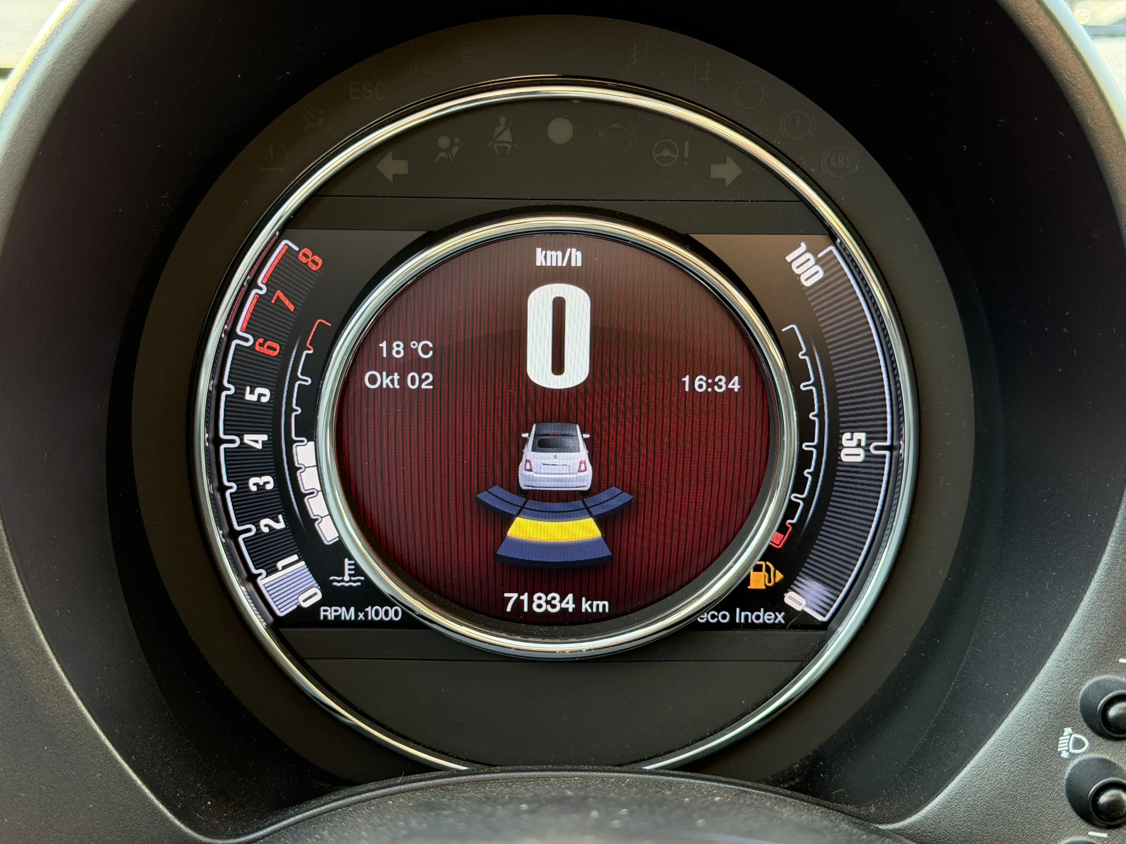 Fiat 500C TwinAir Turbo 80 Lounge | Cruise Control | Parkeer — photo 13