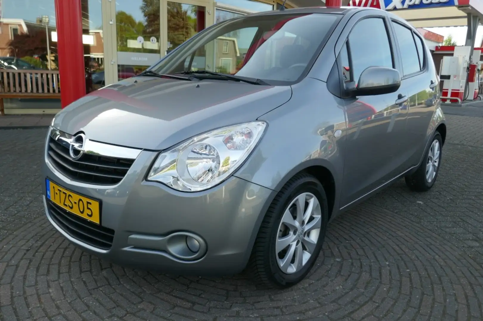Opel Agila 1.2 Edition AUTOMAAT,   AC, NAP Grijs - 2