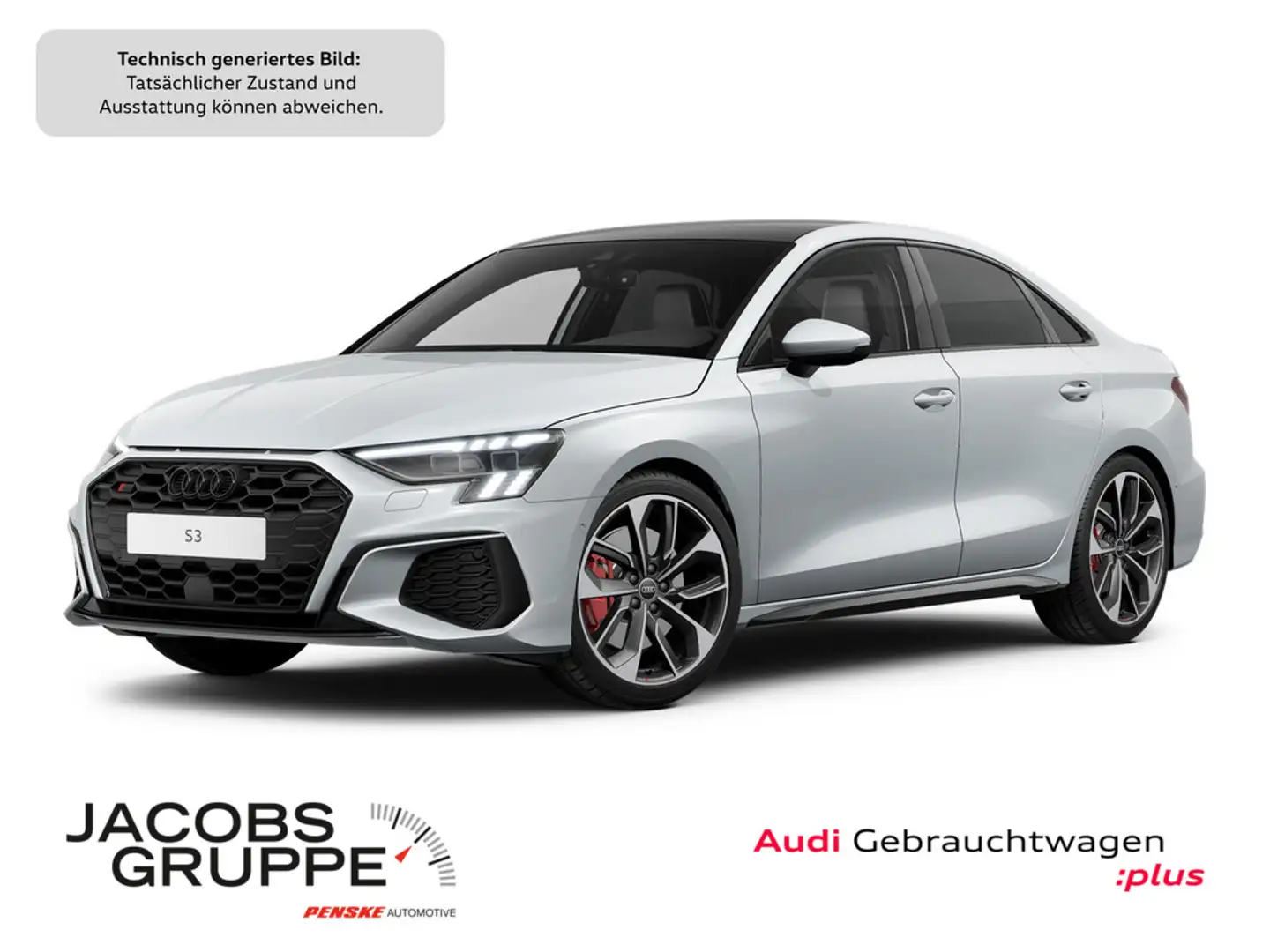 Audi S3 Limo 2.0 TFSI quattro B&O*Pano*Matrix * Weiß - 1