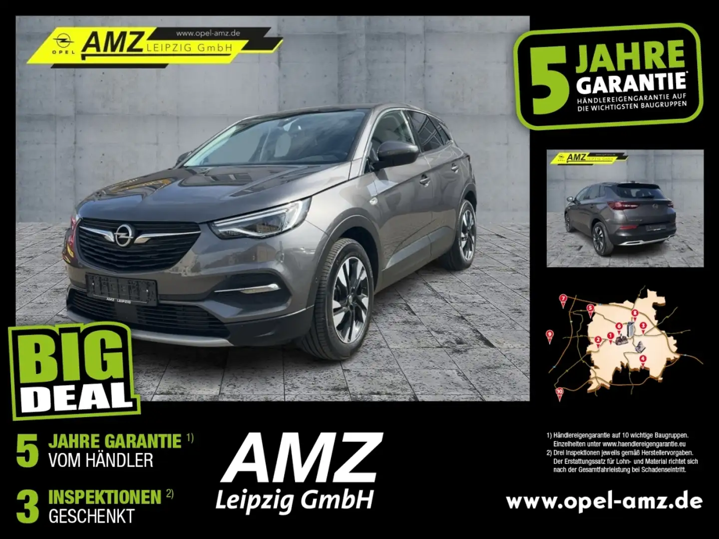 Opel Grandland 1.2 Turbo INNOVATION *Hoher Einstieg* Gris - 1