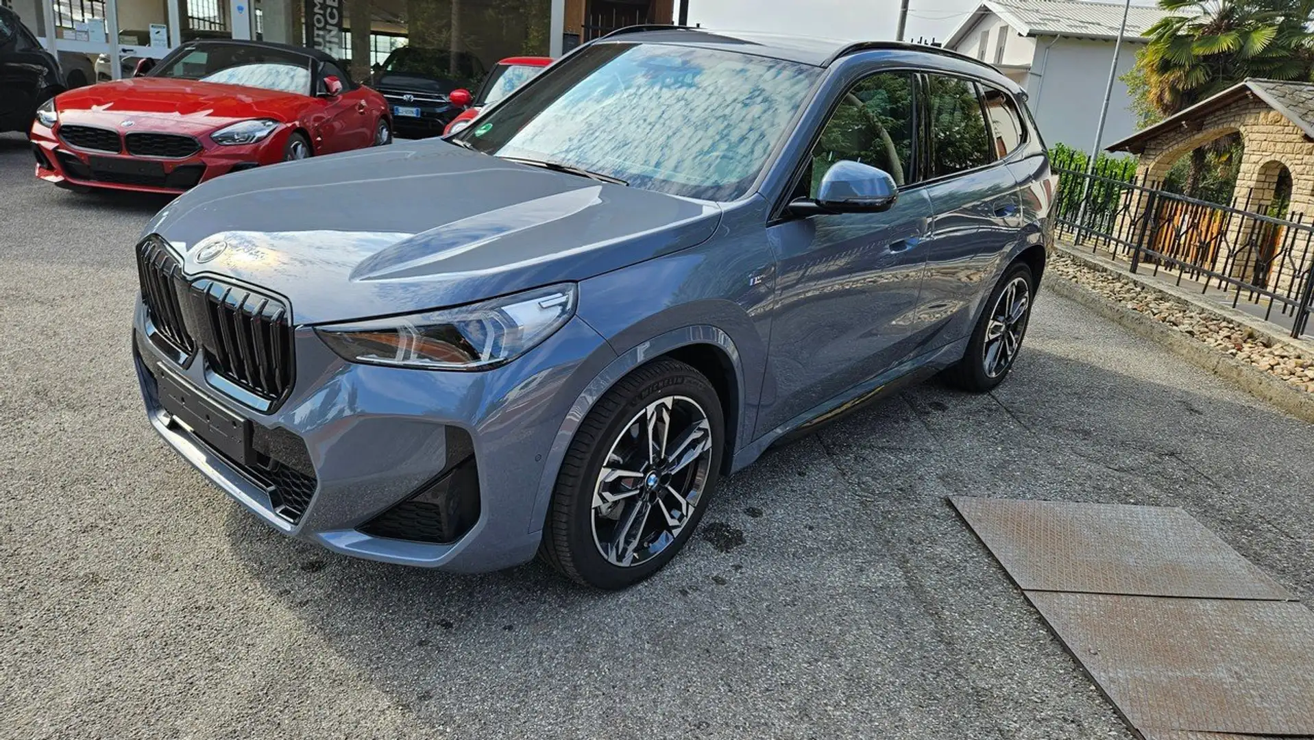 BMW X1 X1 U11 sdrive18d MSport auto TELECAMERA COMFORT AC Grigio - 1