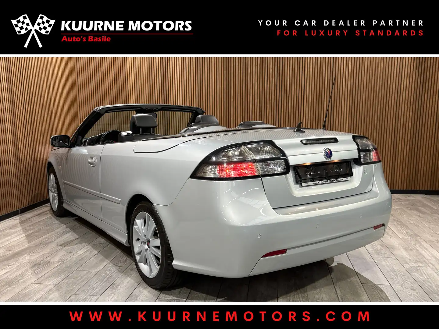 Saab 9-3 1.8t Cabrio Vector Youngtimer perfecte staat Silber - 2