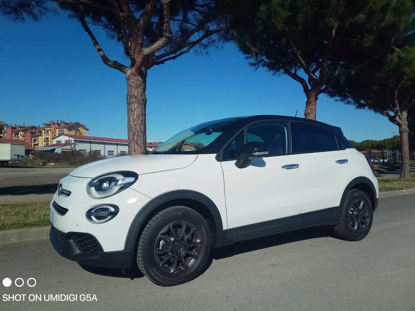 Fiat 500X 1.6 mjt Lounge 120cv/FULL LED/RETROCAMERA Weiß - 1