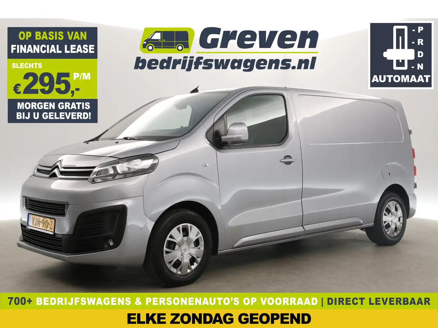 Citroen Jumpy 2.0 BlueHDI L2H1 Automaat Airco Camera Cruise Carp Zilver - 1