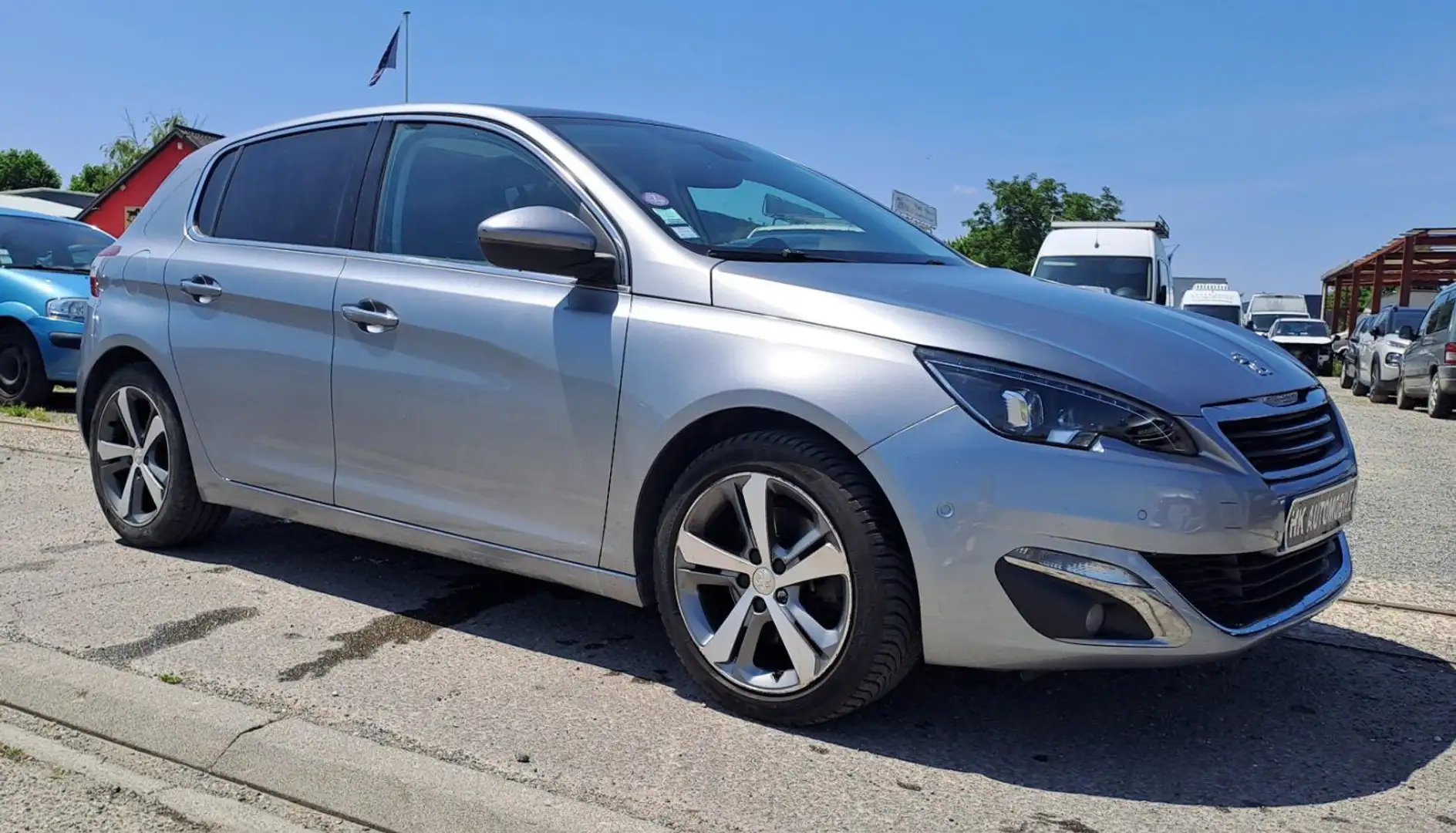 Peugeot 308 1.6 THP 156 cv Gris - 2