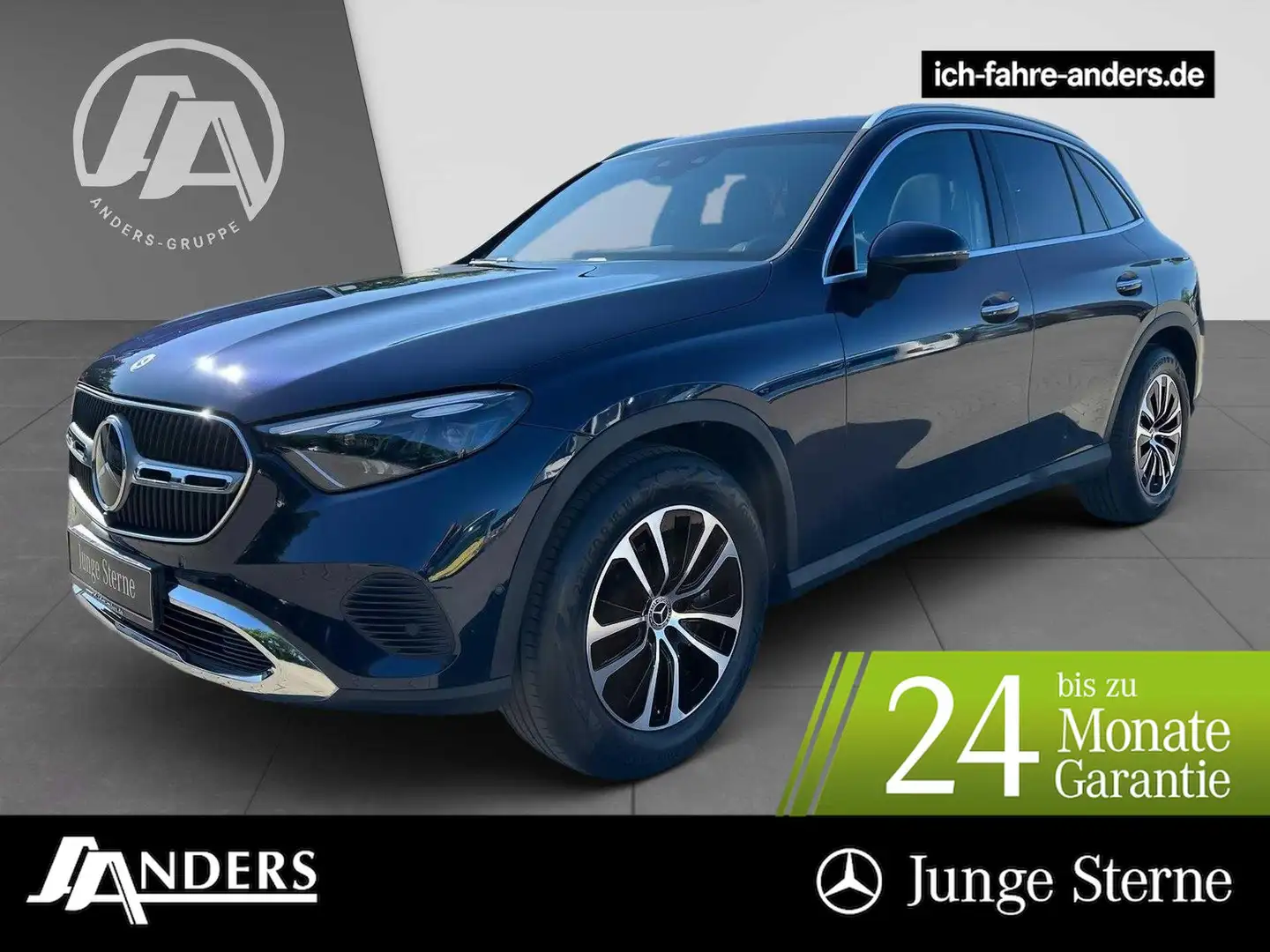 Mercedes-Benz GLC 300 4M MBUX+Pano+Distr+AHK+Burm+Sthz+DIGITAL Blau - 1
