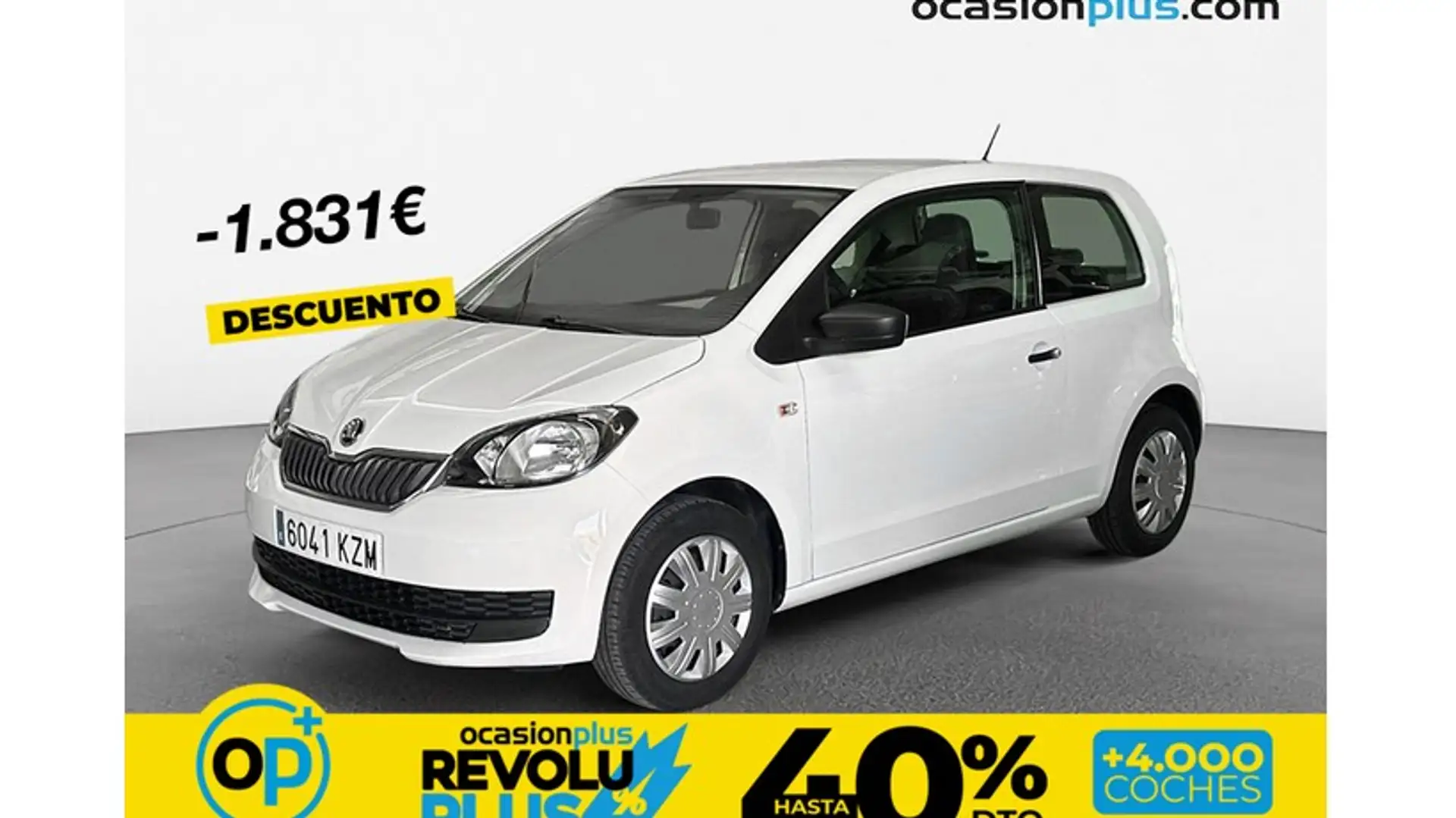 Skoda Citigo 1.0 MPI Active 44kW Blanco - 1