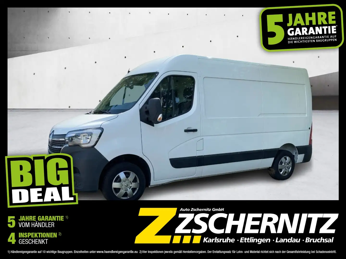 Renault Master III  dCi 150 L2H2 t HKa 3.5 Komfort Weiß - 1