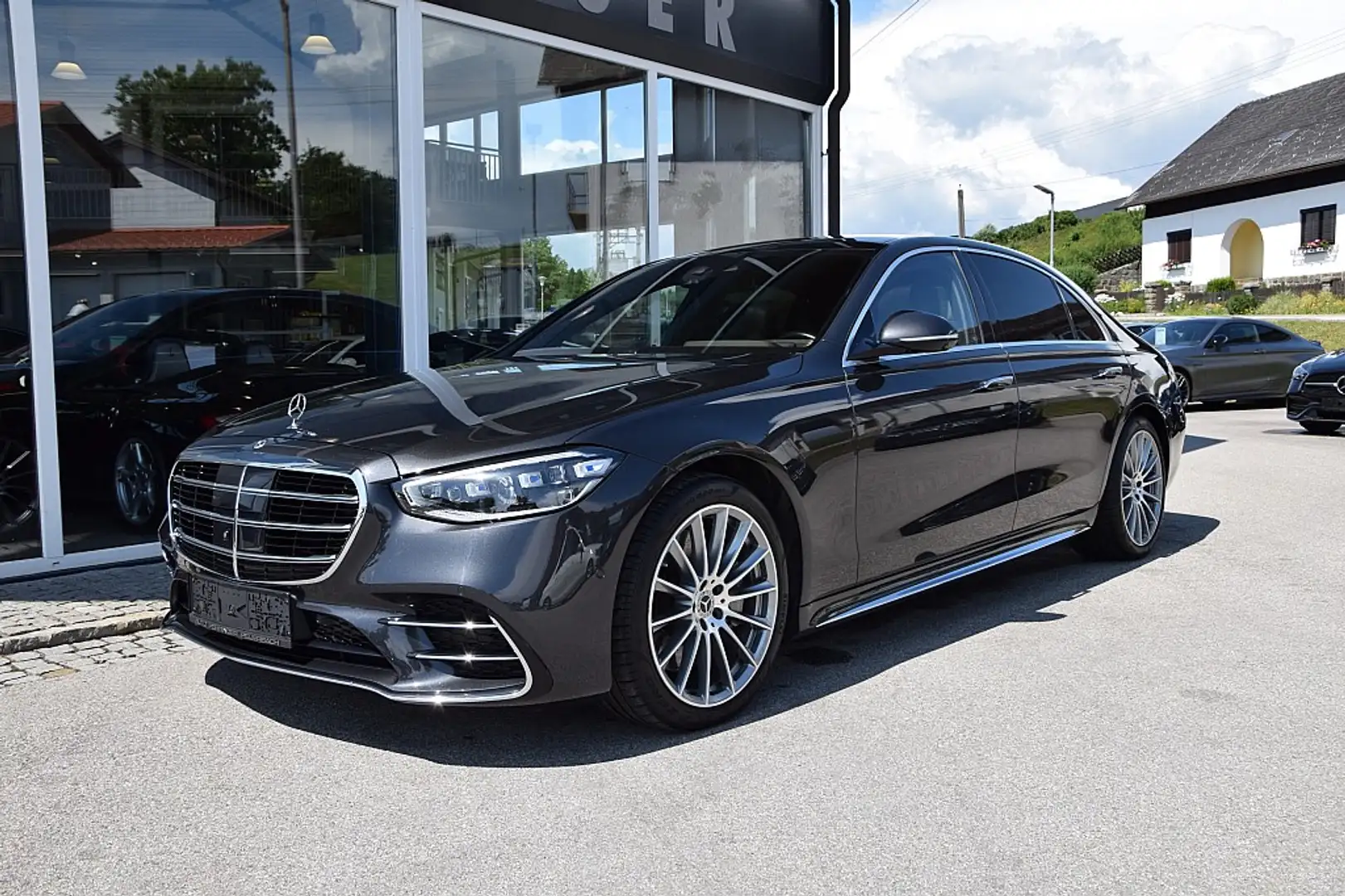 Mercedes-Benz S 580 4M Lang *AMG-Line*Exclusiv*Fahrass.paket* Gris - 2