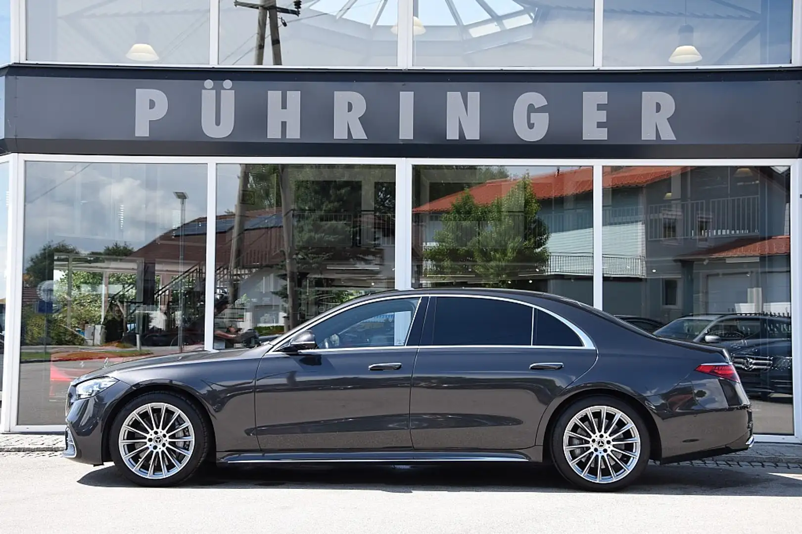 Mercedes-Benz S 580 4M Lang *AMG-Line*Exclusiv*Fahrass.paket* Grau - 1
